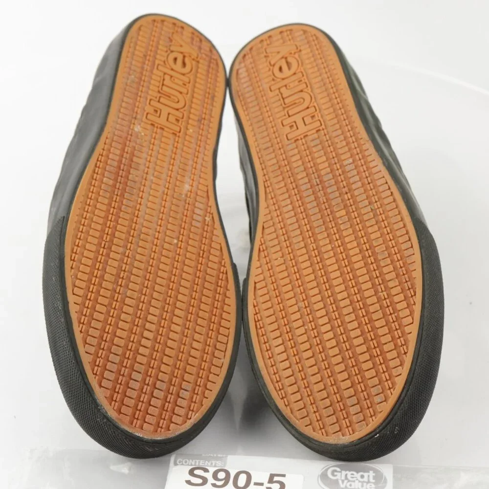 Hurley‎ Mens Puff Chukka Slip On Shoe Size 8.5 Gray Nylon Quilted Casual Winter